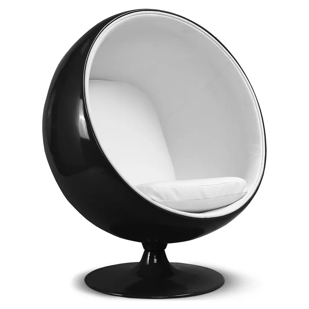 Design-Kugelsessel - In Kunstleder bezogen - Baller image 8