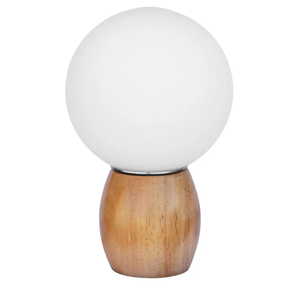 Tischlampe -  Wohnzimmerlampe im skandiinavischen Design- Kugel - Blum image 8