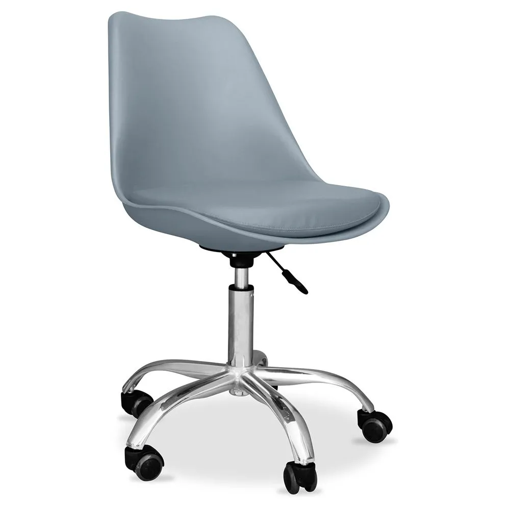 Bürostuhl auf Rädern - Schreibtisch-Drehstuhl - Tulip image 8