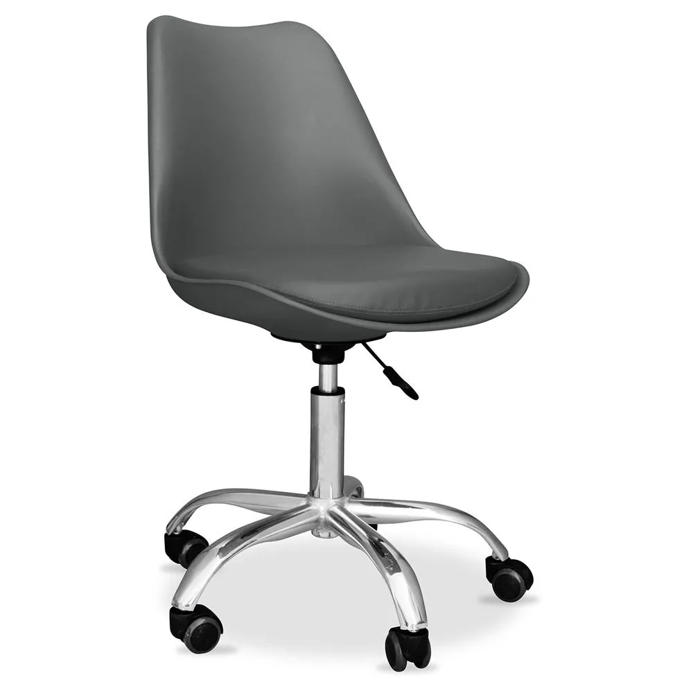 Bürostuhl auf Rädern - Schreibtisch-Drehstuhl - Tulip image 8