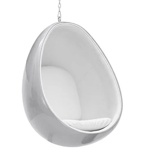 Hängender Ei-Design-Sessel - Bezogen mit Stoff - Eny image 8