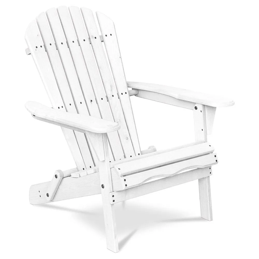 Holzstuhl für den Außenbereich mit Armlehnen - Adirondack Gartenstuhl - Adirondack image 8