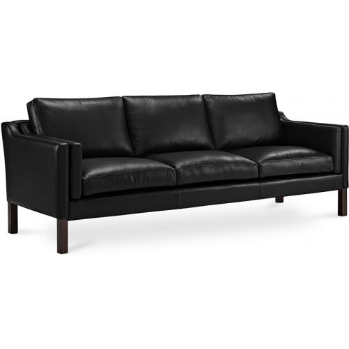 Design Sofa 2213 Dreisitzer Borge Mogensen Kunstleder