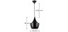 Deckenlampe - Hängeleuchte im Industriedesign - Extensive image 7