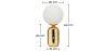 Tischlampe - Wohnzimmerlampe - Kugel-Design - Party image 7