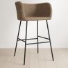 Rattan Hocker mit Armlehnen - Boho Bali Design - Ishita image 7