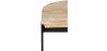 Barhocker im Industriedesign - Holz und Metall - 60cm - Lia image 7