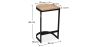 Barhocker im Industriedesign - Holz und Metall - 60cm - Lia image 7