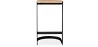 Barhocker im Industriedesign - Holz und Metall - 60cm - Lia image 7