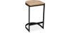 Barhocker im Industriedesign - Holz und Metall - 60cm - Lia image 7