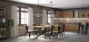 Rechteckiger Esstisch - Industriedesign Holz und Metall - Danr image 7