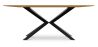 Rechteckiger Esstisch - Industriedesign Holz und Metall - Danr image 7