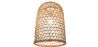 Rattan-Deckenlampe - Boho-Bali-Design-Pendelleuchte - Lian image 7