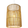 Rattan-Deckenlampe - Hängeleuchte im Boho Bali-Design - An image 7