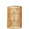 Rattan-Deckenlampe - Hängeleuchte im Boho Bali-Design - An image 7