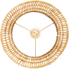 Rattan-Deckenlampe - Hängeleuchte im Boho Bali-Design - An image 7