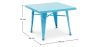Kindertisch - Industriedesign - Metall - 60cm - Neue Ausgabe - Stylix image 7