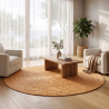 Runder Jute-Teppich - Boho Bali - 150 CM - Kavya image 7