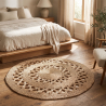 Runder Jute-Teppich - Boho Bali - 120 CM - Ilya image 7