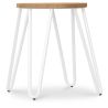 Hairpin Hocker - 42cm - Helles Holz und Metall image 7