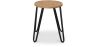 Hairpin Hocker - 42cm - Helles Holz und Metall image 7