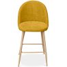 Gepolsterter Hocker aus Stoff - skandinavisches Design - 66cm - Evelyne image 7