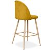 Gepolsterter Hocker aus Stoff - skandinavisches Design - 66cm - Evelyne image 7