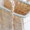 Korb aus Naturfasern mit Griffen - 30x25CM - Haret image 7