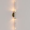LED-Wandlampe Tube aus Metall und Glas - Vintage - Wada image 7
