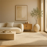 Großer Teppich im Zeitgenössischen Modernen Design - Beige (290x200 cm) - Rococo image 7