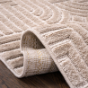 Großer Teppich im Zeitgenössischen Modernen Design - Beige (160x230 cm) - Rococo image 7
