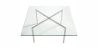 Quadratischer Couchtisch - Glas - 19mm - Town image 7