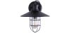 Schwarze Vintage Wandleuchte - Garn image 7