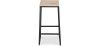 Hocker im Industriedesign - Holz & Metall - 76cm - Big Boy image 7