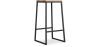 Hocker im Industriedesign - Holz & Metall - 76cm - Big Boy image 7