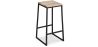 Hocker im Industriedesign - Holz & Metall - 76cm - Big Boy image 7