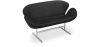 Gekrümmtes Sofa - Lederbezug - 2-Sitzer - Svin image 7