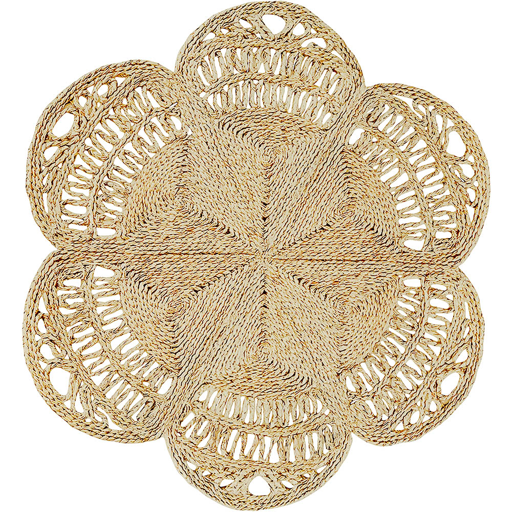 Runder Jute-Teppich - Boho Bali - 120 CM - Niluh image 8