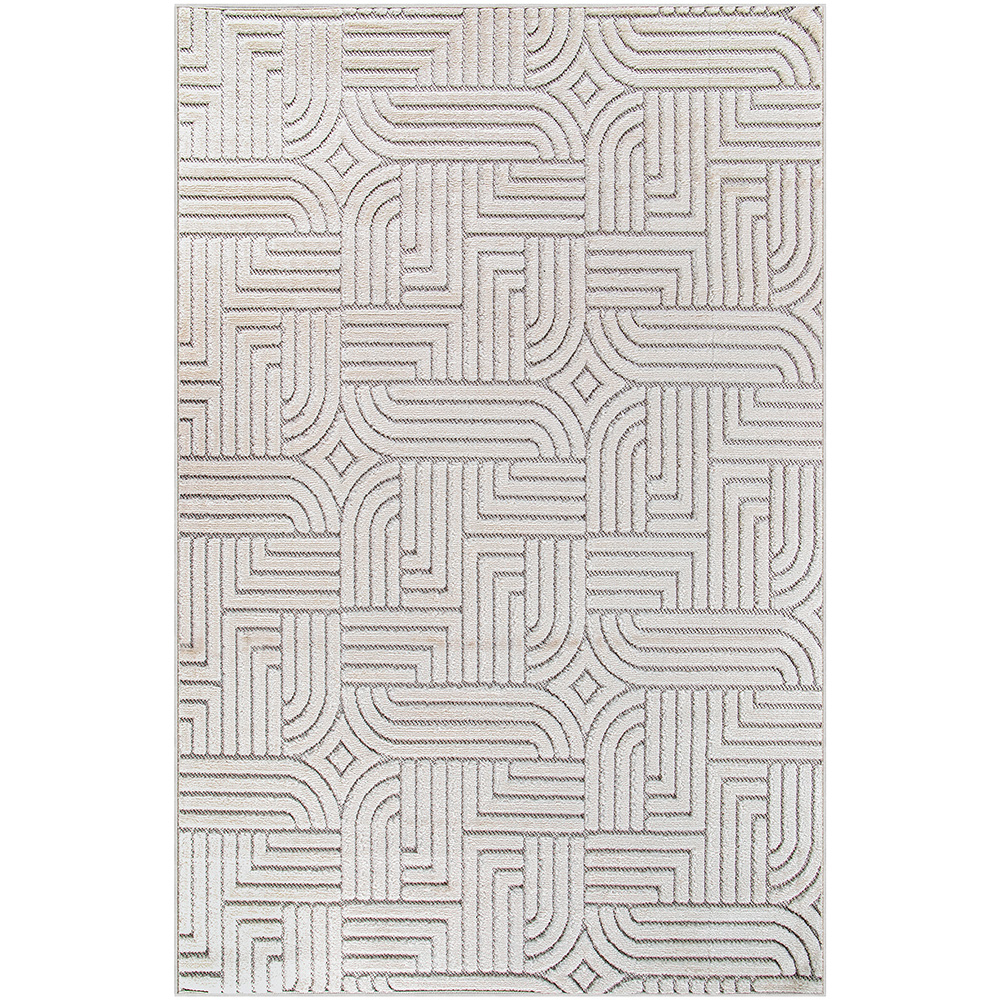 Großer Teppich im Zeitgenössischen Modernen Design - Beige (290x200 cm) - Rosella image 8