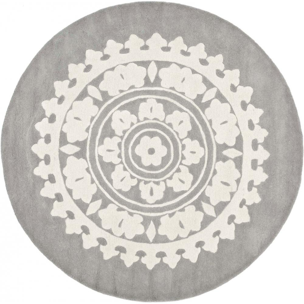 Runder Design Teppich - Wolle - 210cm - Romanty image 8